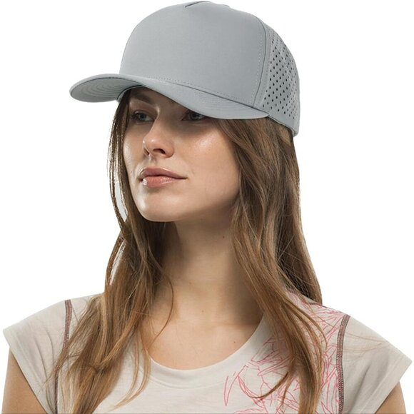 Baseball Cap Gray+pink+red Hat Sun And Rain Cap For Men Women